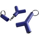 Fone de ouvido de áudio Y-Splitter BERLAT 3,5 mm macho para duplo 3,5 mm fêmea Fone de ouvido de áudio Y-Splitter BERLAT 3,5 mm macho para duplo 3,5 mm fêmea