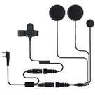 Fone de ouvido de capacete de motocicleta BAOFENG para Kenwood/Wou Xun/Pu Xing