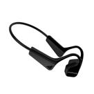 Fone de ouvido de condução óssea para S30 Bluetooth 5.0 IP67 preto