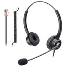 Fone de ouvido de telefone Callez RJ9 com microfone para telefones de escritório
