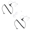 Fone de ouvido de vigilância Klykon Police Earpiece 3.5 mm Listen Only