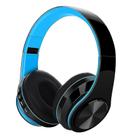 Fone de ouvido dobrável sem fio Bluetooth Headset com Micblue