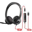 Fone de Ouvido EAGLEND USB com Microfone - para PC e Laptop