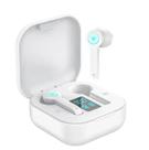 Fone de Ouvido Earbud Bluetooth Brancos Com Display LCD KI23K49 Moodix Fone de Ouvido Earbud Bluetooth Brancos Com Display LCD KI23K49 Moodix
