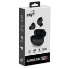 Fone de Ouvido ELG TWS Aura Go Preto True Wireless Stereo Bluetooth V5.4