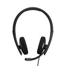 Fone de ouvido EPOS I SENNHEISER C10 USB com microfone preto