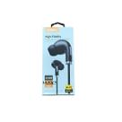 Fone De Ouvido Estéreo Hi-Fi Com Fio Microfone Ergonômico LELONG