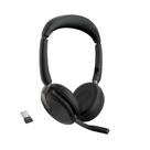 Fone de ouvido estéreo sem fio Jabra Evolve2 65 Flex com Bluetooth