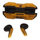 Fone De Ouvido Gamer Bluetooth Transformers - Cor Amarelo