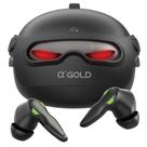 Fone de Ouvido Gamer Bluetooth TWS FNB48 Preto Som 3D, Baixa Latência, Carregamento TipoC