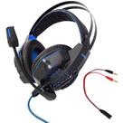 Fone de Ouvido Gamer Headset P2 Kaidi KD-763 Over Ear - AZUL