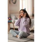 Fone De Ouvido Gatinho Bluetooth Led Fm Confortável Fone De Ouvido Gatinho Bluetooth Led Fm Confortável