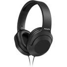 Fone de Ouvido Headphone com Fio 2m Philips TAH2005 P2/P3 com adaptador P10 Confortável Preto