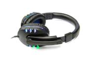 Fone De Ouvido Headset Gamer Pc Ps4 Ps3 Notebook Knup Kp-359 - Preto E Verde