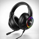 Fone De Ouvido Headset Gamer Rgb ACG2510 Para Ps5 Xbox Pc Preto