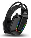 Fone De Ouvido HeadSet Iluminado Para Jogos Xtrike Me Gh712 Rgb Preto