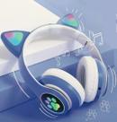 Fone De Ouvido Headset Orelhas De Gatinho Com Patinhas Bluetooth 5.0 Fone De Ouvido Headset Orelhas De Gatinho Com Patinhas Bluetooth 5.0