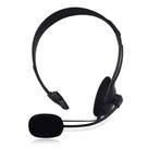 Fone De Ouvido Headset P3 Microfone Office Bright Preto