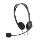 Fone De Ouvido Headset Stereo Microfone P2 Com Fio Preto Multilaser - PH002
