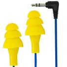 Fone de Ouvido Híbrido Plugfones - Amarelo - Com Redução de Ruído