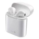 Fone de Ouvido i7 Mini Recarregável Bluetooth Com Case