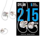 Fone de ouvido in ear Dylan DE215 Transparente