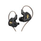 FONE DE OUVIDO IN-EAR KZ EDX SEM MICROFONE BLACK (Preto)