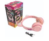 Fone De Ouvido Infantil Bluetoth Com Led Som Alto Grave