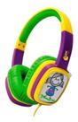 Fone De Ouvido Infantil Headphone Kids Cartoon Roxo