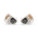 Fone de ouvido intra-auricular TRUTHEAR GATE Dynamic Driver com microfone branco