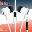 Fone de Ouvido IntraAuricular Estéreo com Microfone P2 P3 3,5mm Extra Bass Isolamento Acústico Controle no Cabo