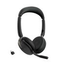 Fone de Ouvido Jabra Evolve2 65 Flex - Sem Fio, Bluetooth, Estéreo, Preto