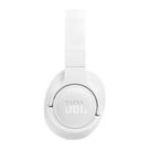 Fone de Ouvido JBL Sem Fio Bluetooth Tune 720BT Pure BASS 76H Branco