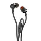 Fone de Ouvido JBL T210 Preto Original com Microfone Controle para Smartphone Android iOS JBLT210BLK