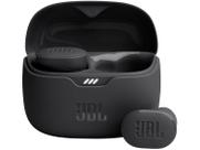 Fone de Ouvido JBL Tune Buds Bluetooth Preto IP54 Acive Noise Cancelling com Power Bank JBLTBUDSBLK