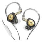 Fone De Ouvido Kz Edx Pro Com Microfone - Jd Musico Gamer