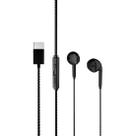 Fone de Ouvido Lecoo EH104 USB-C Preto