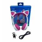 Fone de ouvido led sem fio gatinho inova fon-7426
