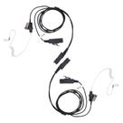 Fone de ouvido LEIMAXTE XPR 3500e 3300e para Motorola XPR3500 XPR3000