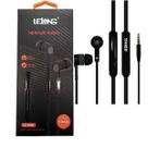 Fone de ouvido lelong com microfone bass le-0201