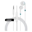 Fone De Ouvido Lelong Com Microfone Sem Ruído Le-0218 Branco Com Azul Fone De Ouvido Lelong Com Microfone Sem Ruído Le-0218 Branco Com Azul