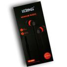 Fone de ouvido Lelong LE-0201 preto
