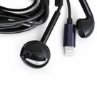 Fone De Ouvido Lightning Compatível Para Iphone 7 8 Plus X Xr 11 12 13 Modelo HS-62 Cor Preto