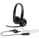 Fone De Ouvido Logitech Headset Usb H390 C/Microfone Couro Almofadado