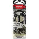Fone de ouvido Maxell 196131 com pontas de ouvido flangeadas com filtro de ruído preto