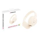 Fone de ouvido Monster XKH01 Dobrável Sem Fio Bluetooth 5.3 Gamer Branco