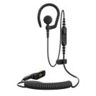 Fone de ouvido Motorola Solutions PMLN8337 com fio e gancho único para a orelha