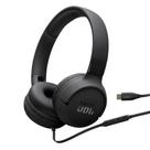 Fone de Ouvido On-Ear JBL Tune 520C, Conexão USB-C, Pure Bass, Preto - JBLT520CBLK