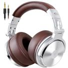Fone de Ouvido Over-Ear OneOdio Studio com Fio e Microfone - Prata
