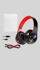 Fone de Ouvido Over-ear Sem Fio com LED
